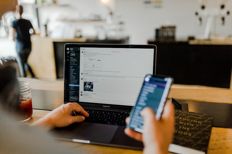 E-commerce fulfillment and digital operations workspace